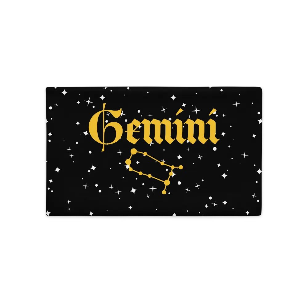 Gemini Constellation Premium Pillow Case product image (2)