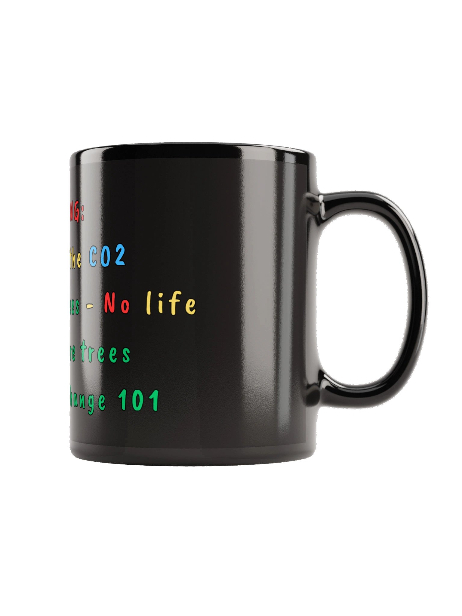 Trees breathe CO2 Mug product image (6)