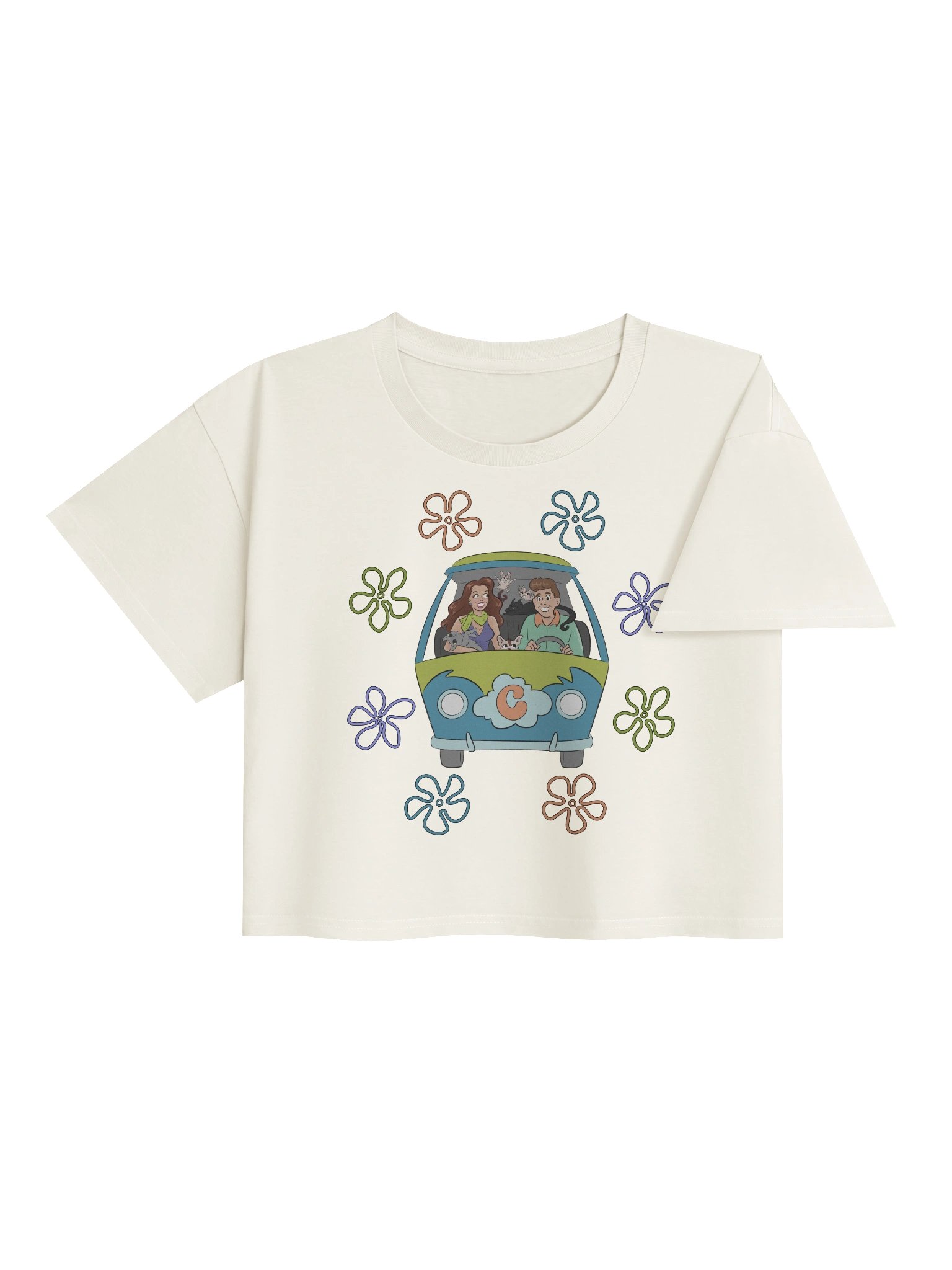 Flower Power Cropped Tee product image (29)