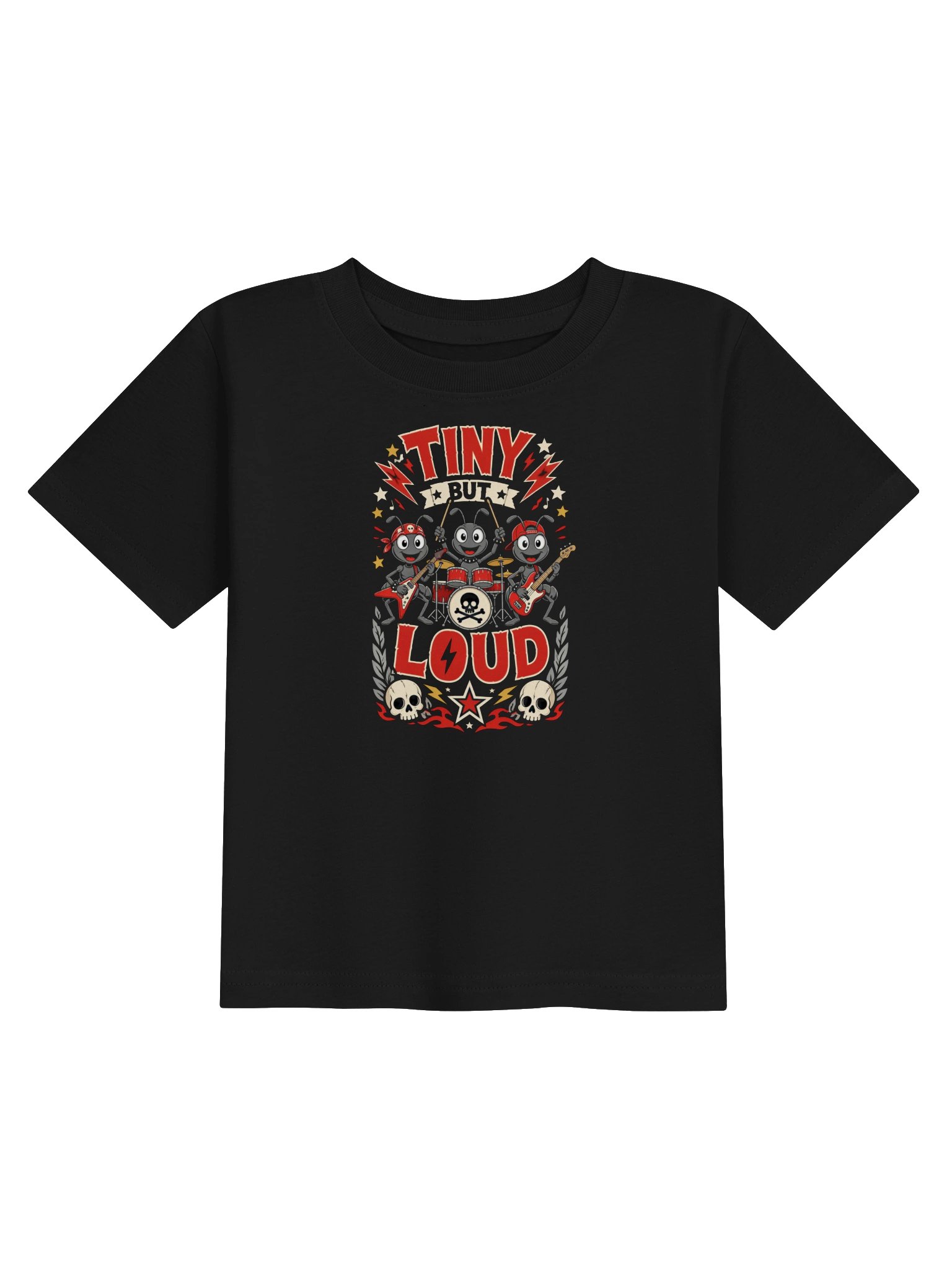 Tiny But Loud Rock Ants Baby Tee product image (2)