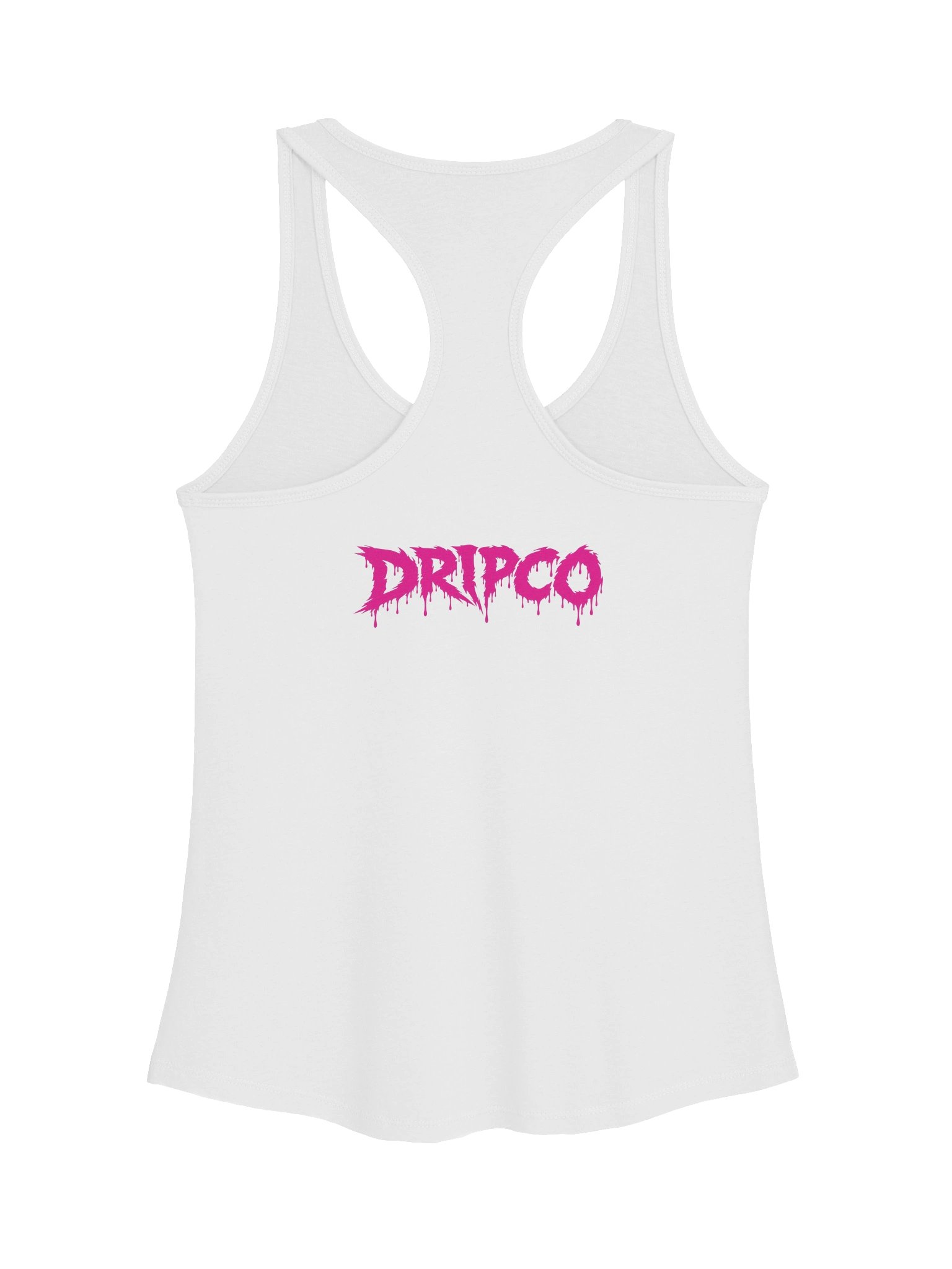 DRIPCO Pink Drip Graffiti Racerback Tank product image (4)