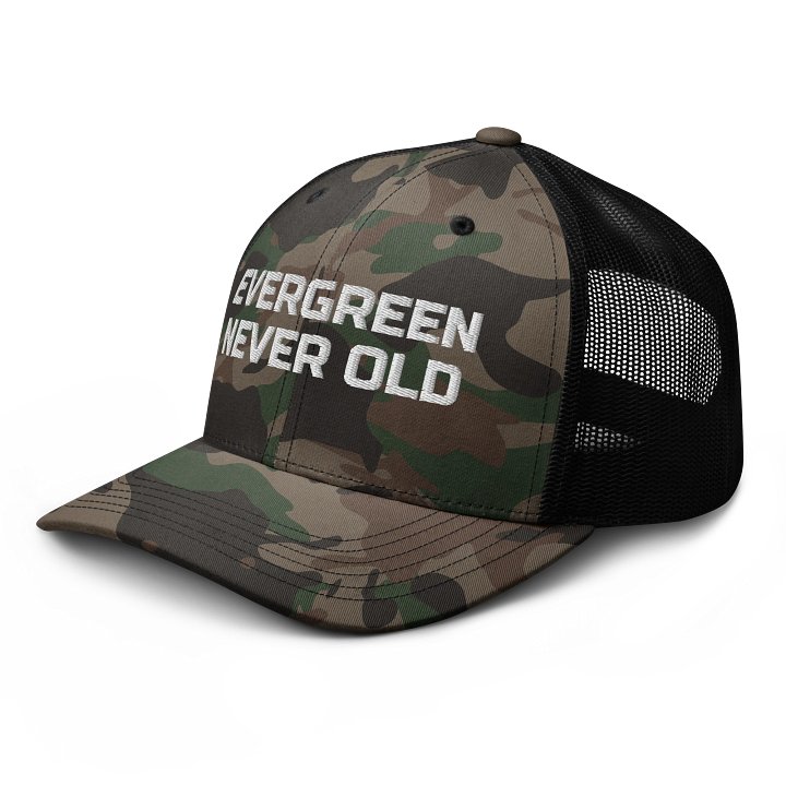 Urgers Evergreen Camouflage Trucker Hat product image (2)
