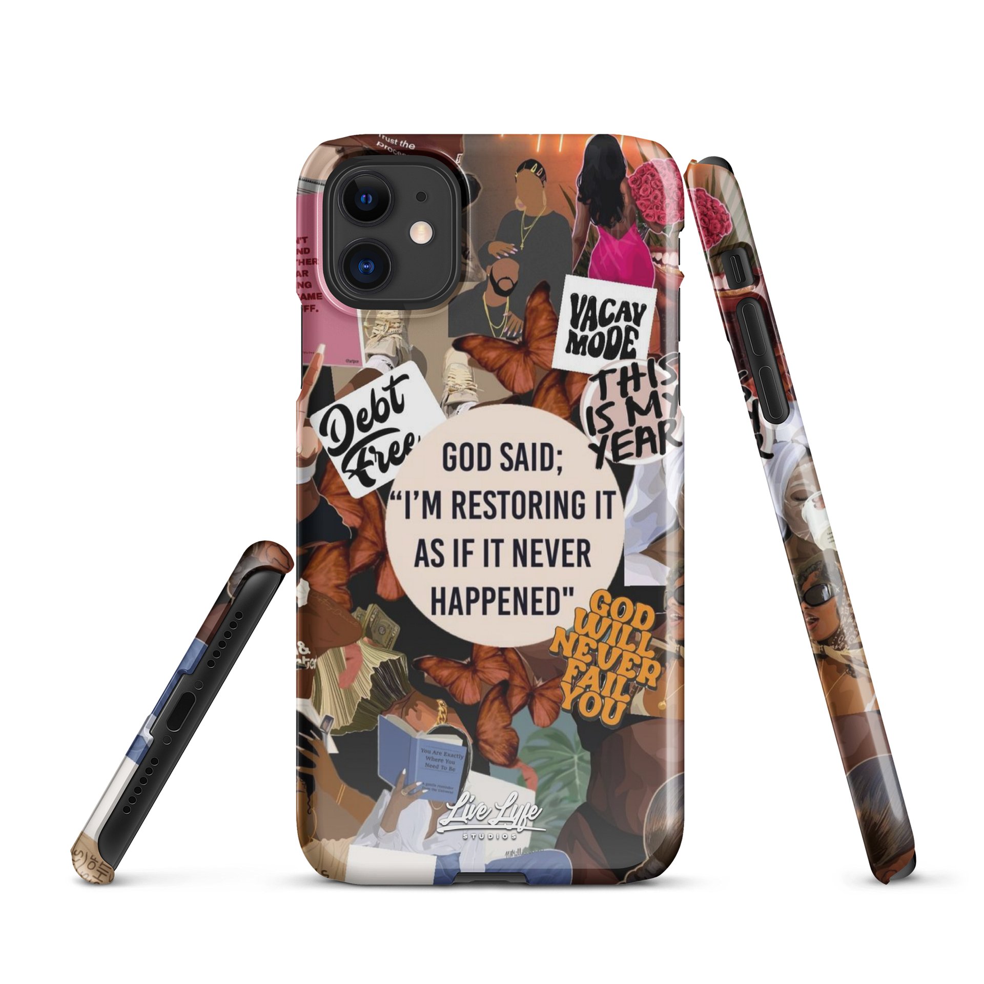 God’s Timing Snap Case for iPhone product image (1)