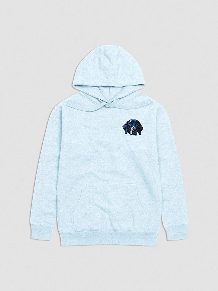 German Shorthaired Pointer Face Embroidered Hoodie product image (1)
