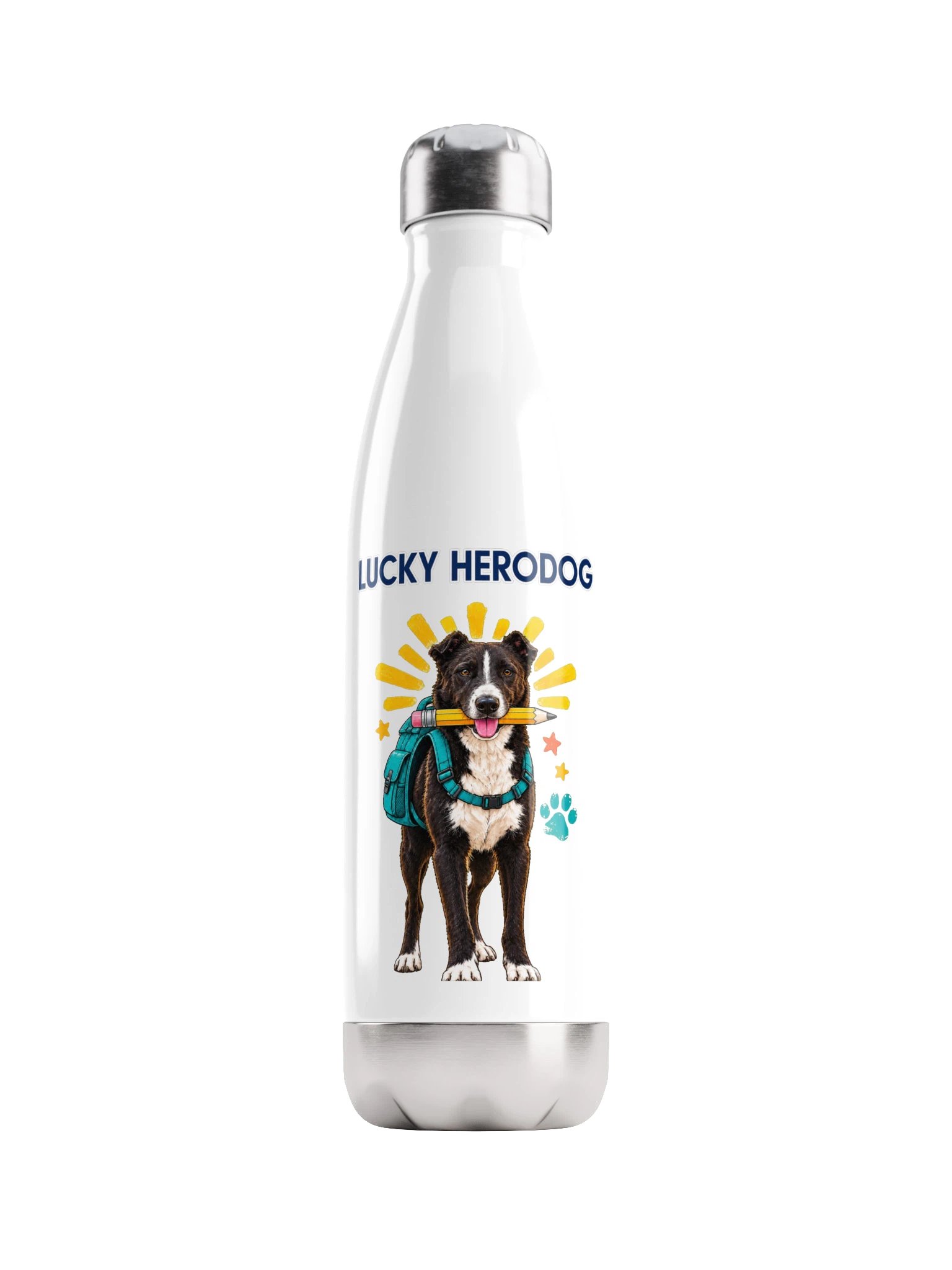 DogKids Schulanfänger Trinkflasche – Lucky HeroDog product image (1)