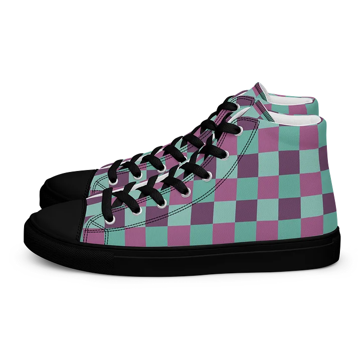 Aqua Lavender Skies High Tops product image (1)