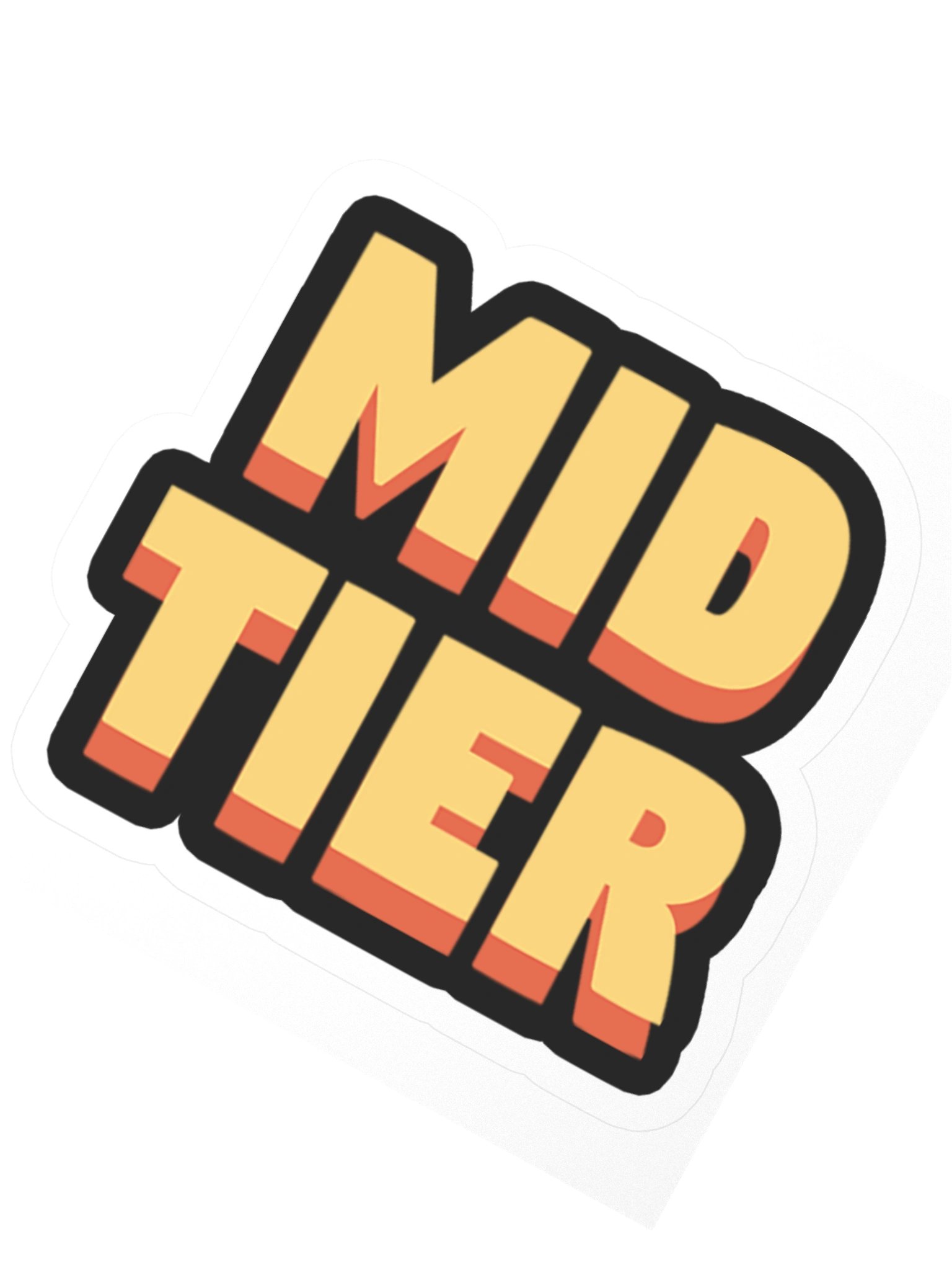 MID TIER Sticker product image (4)