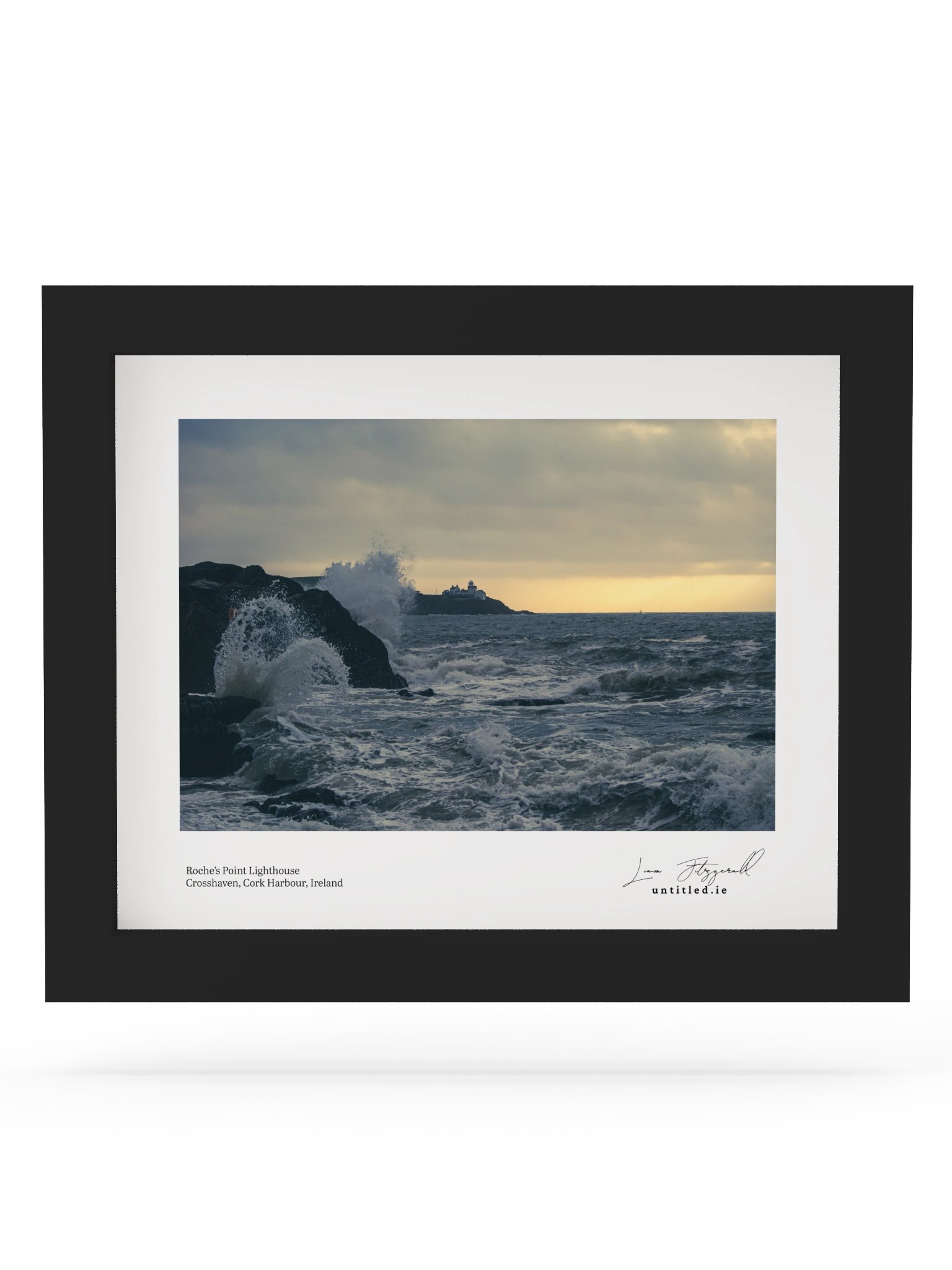 Storm Waves at Church Bay, Crosshaven, Ireland product image (1)