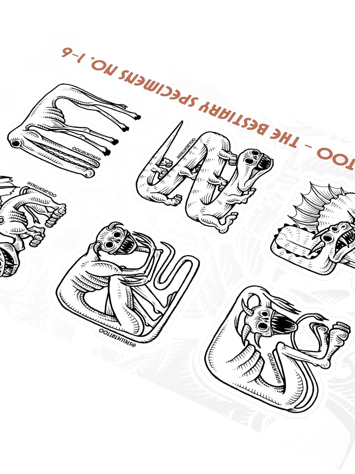 The Hollow Bestiary Specimens No. 1-6 product image (2)