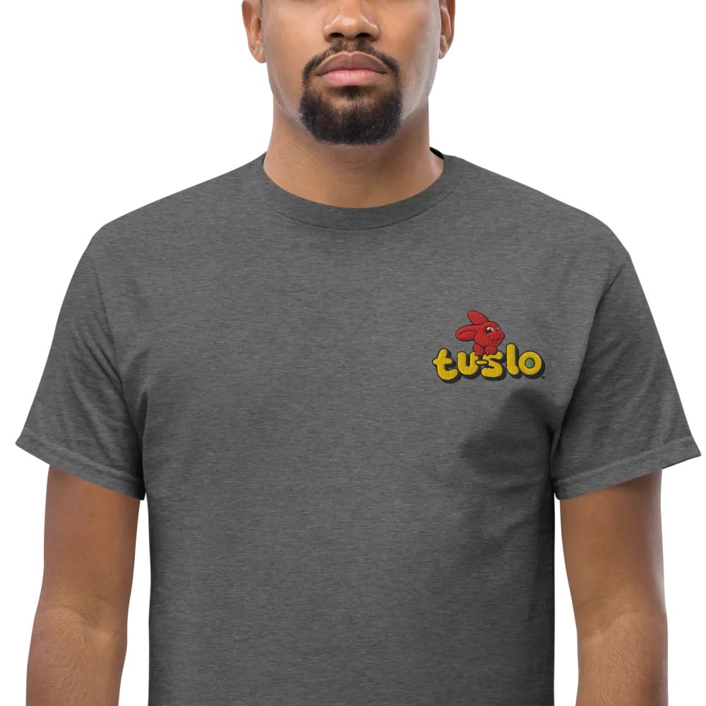 TU-SLO UNISEX EMBROIDERED HEAVY TEE product image (1)