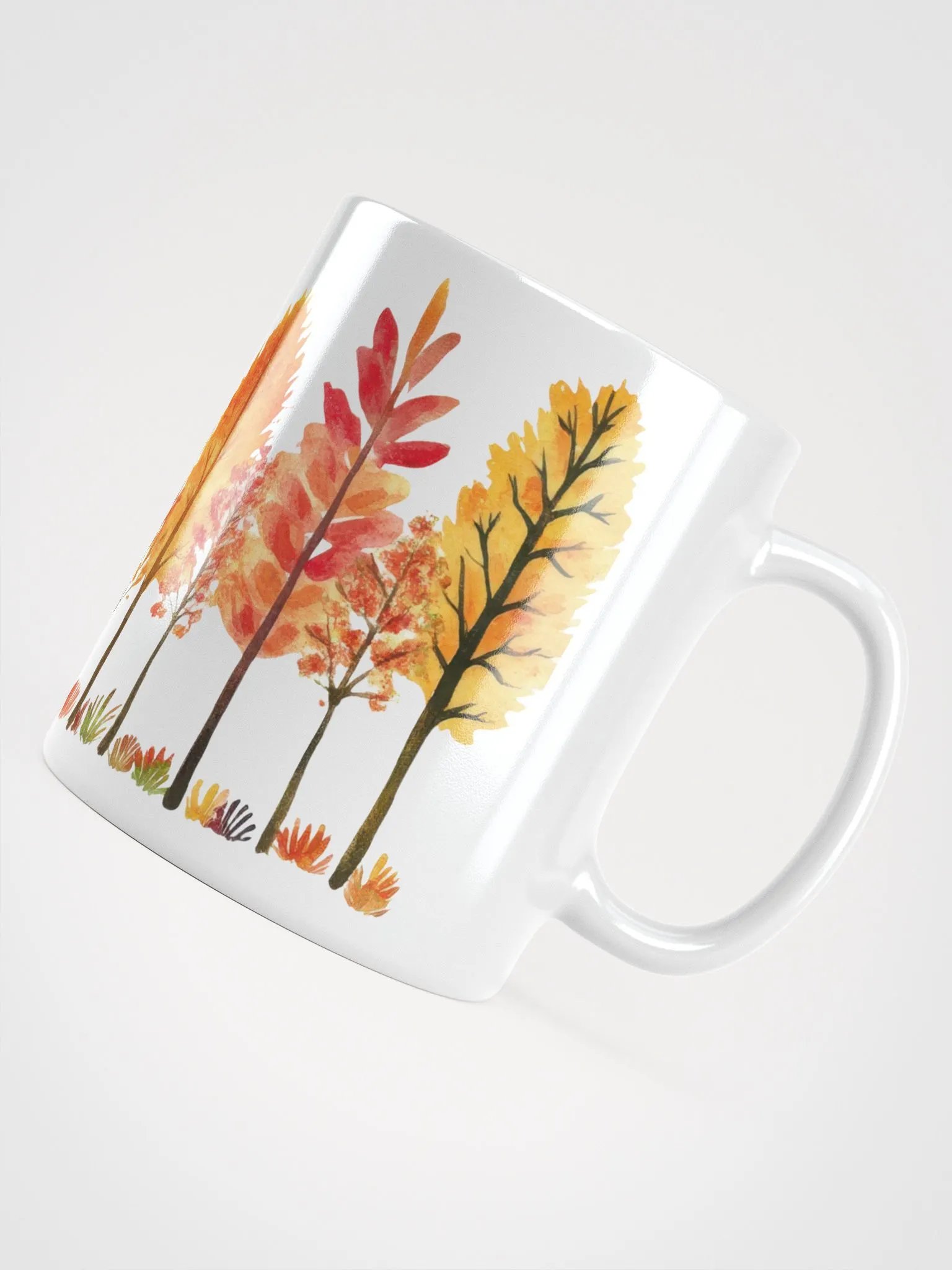 Autumn Watercolor Trees Mug product image (5)