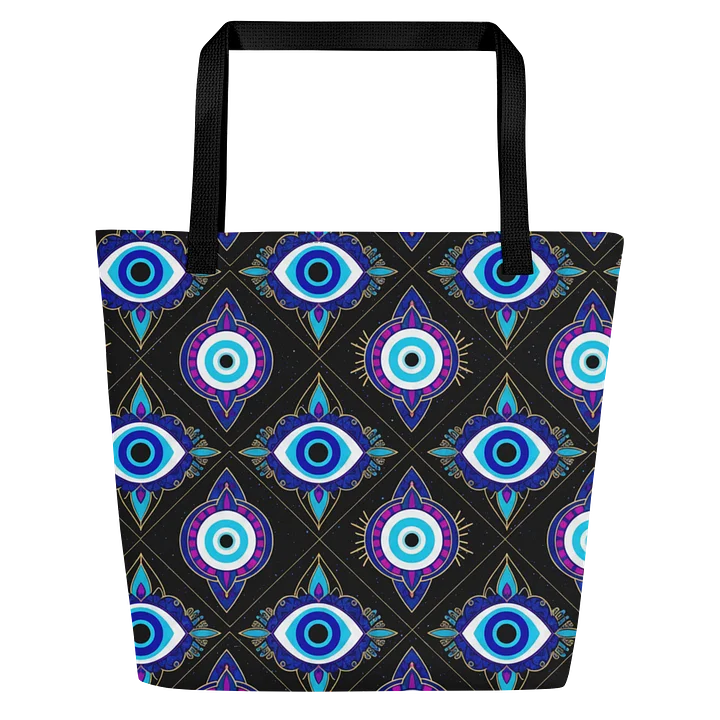Evil Eye Protection -All-Over Tote Bag product image (1)