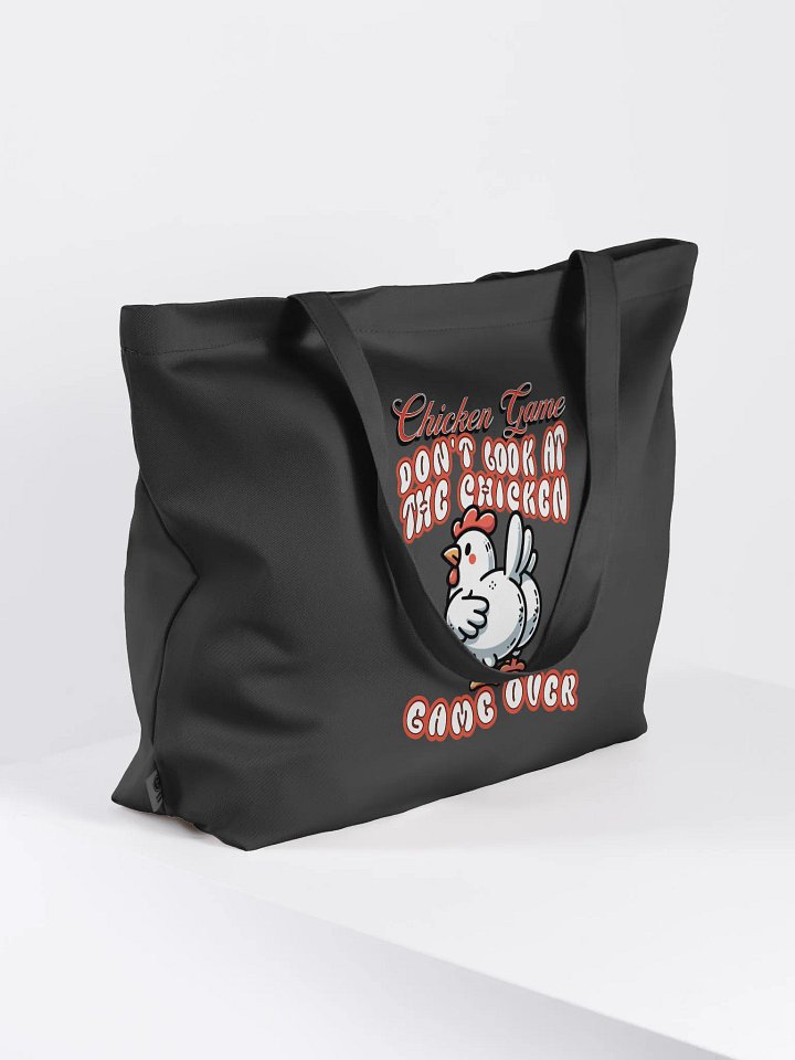 Chicken Game Dont Look At The Chicken Game Over Eco Tote product image (1)