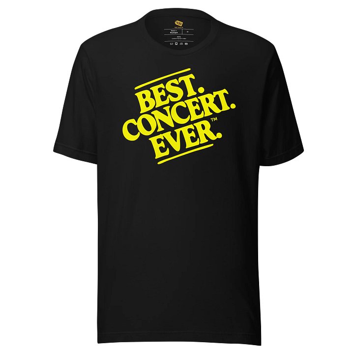 Best. T-Shirt. Ever. (Yellow Logo V2) product image (1)