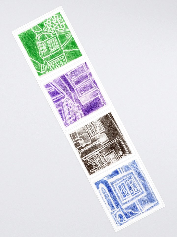Home Series 4-Pack Stickers product image (2)