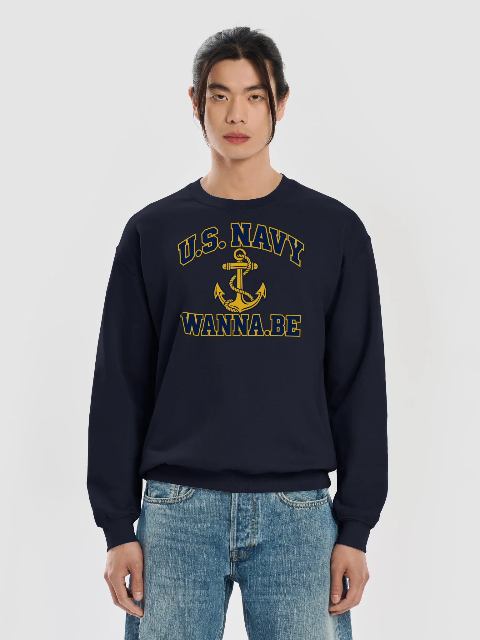 U.S. Navy WANNA.BE Sweatshirt — Captain of the Cooler product image (14)