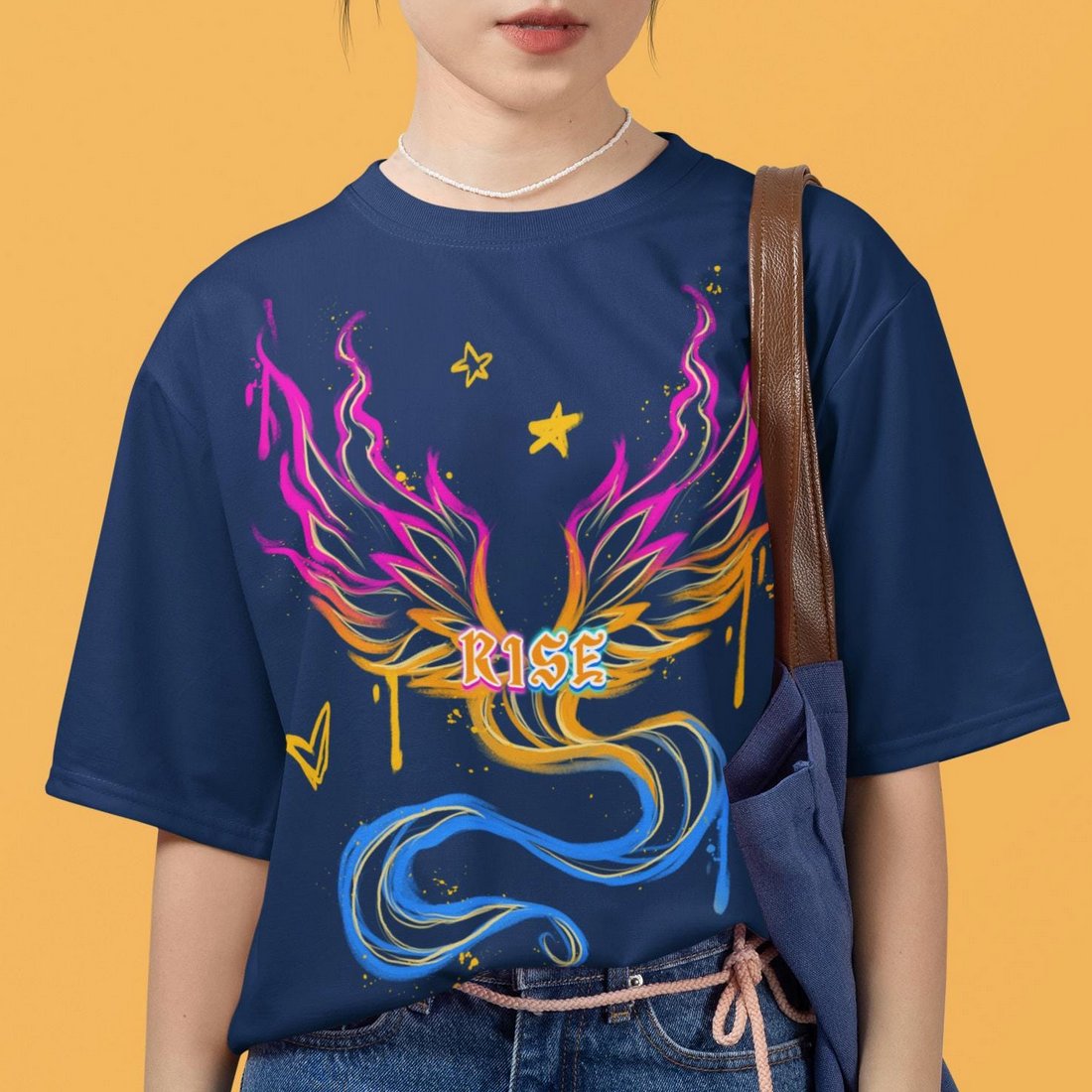 RISE Collection: Subtle Pansexual Pride Phoenix Tee product image (1)