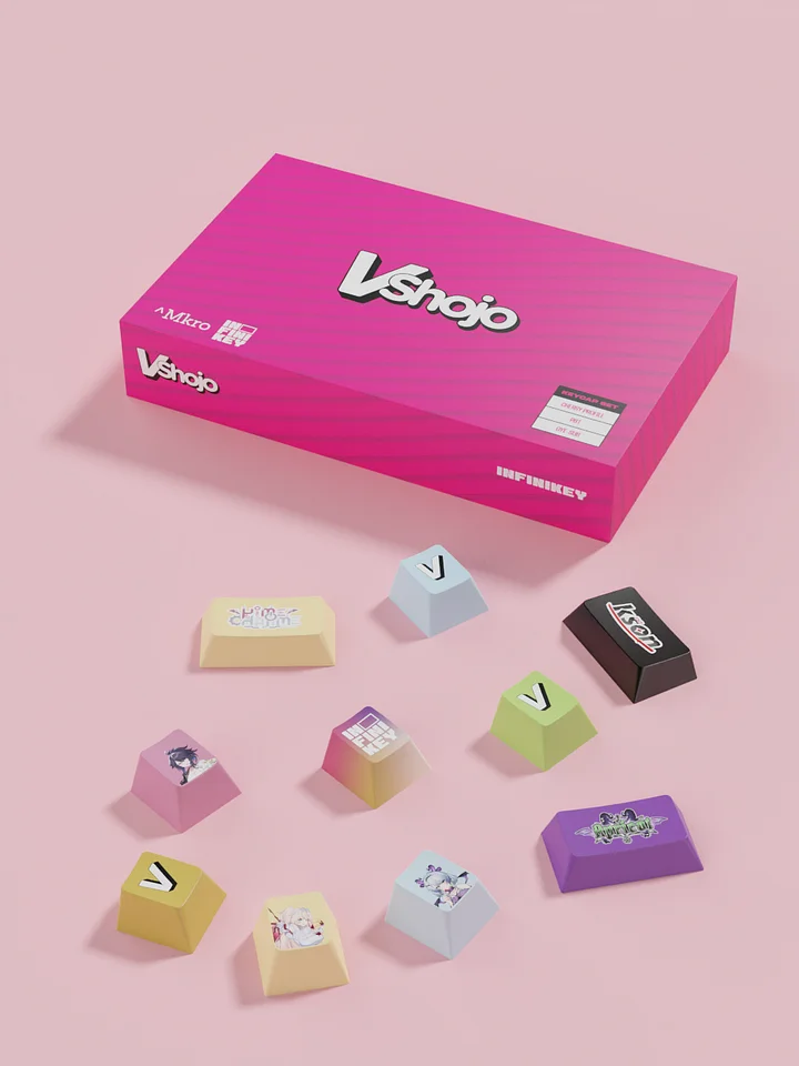 VShojo Series 2 Novelty Keycaps product image (1)