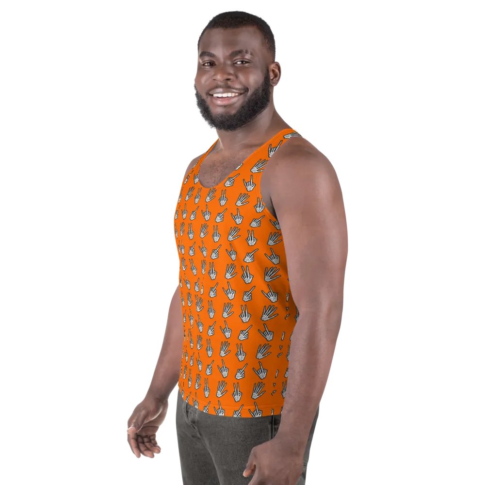 Bone Zone pattern tank top product image (4)
