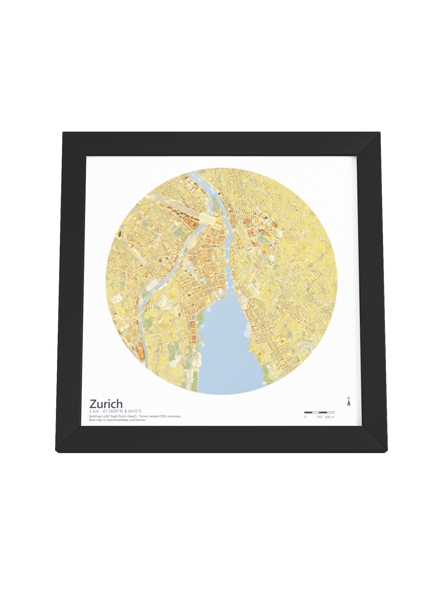 Zurich: 3D City Map product image (36)