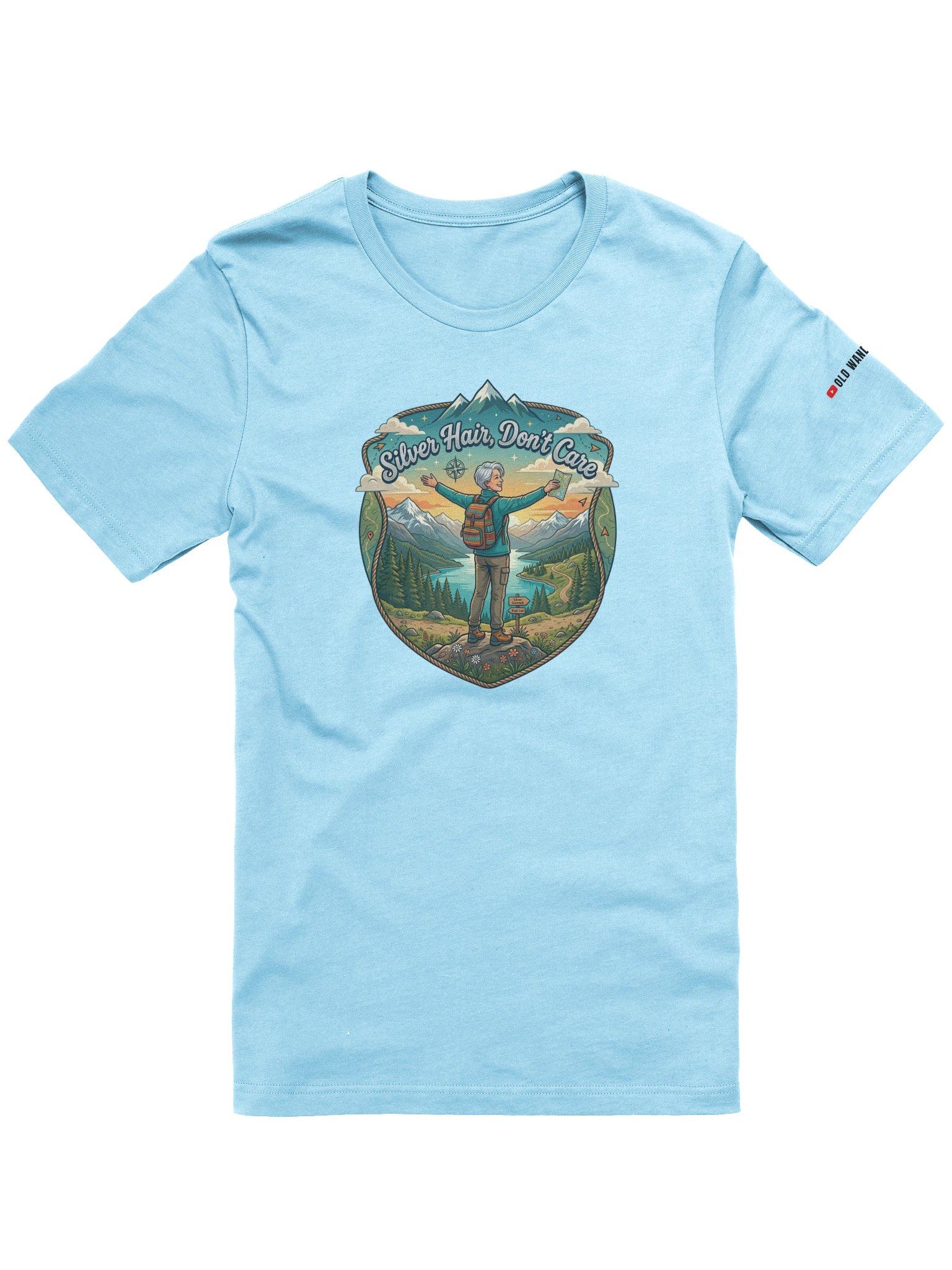 Silver Hair, Don't Care Casual Women's Tee product image (1)