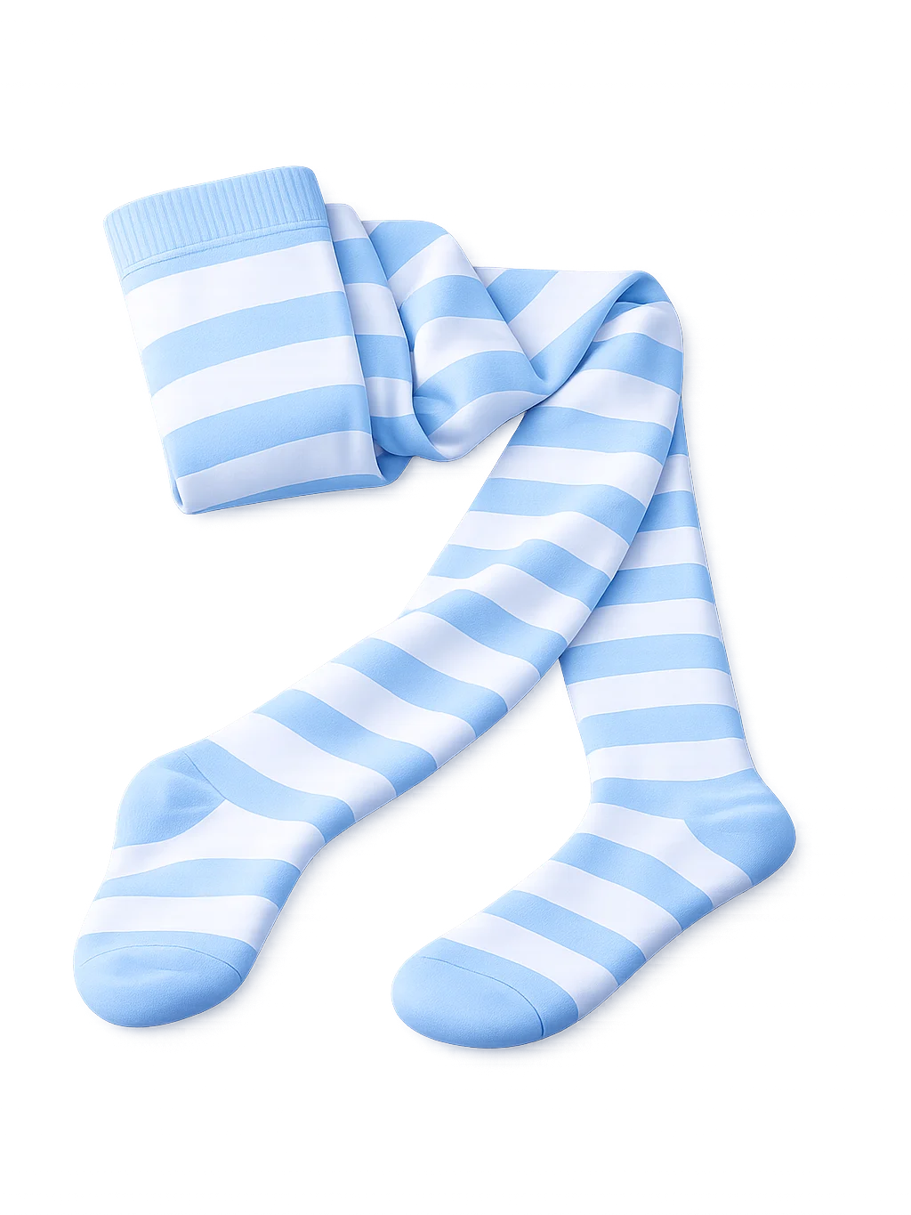 Blue and White Thigh Highs product image (2)