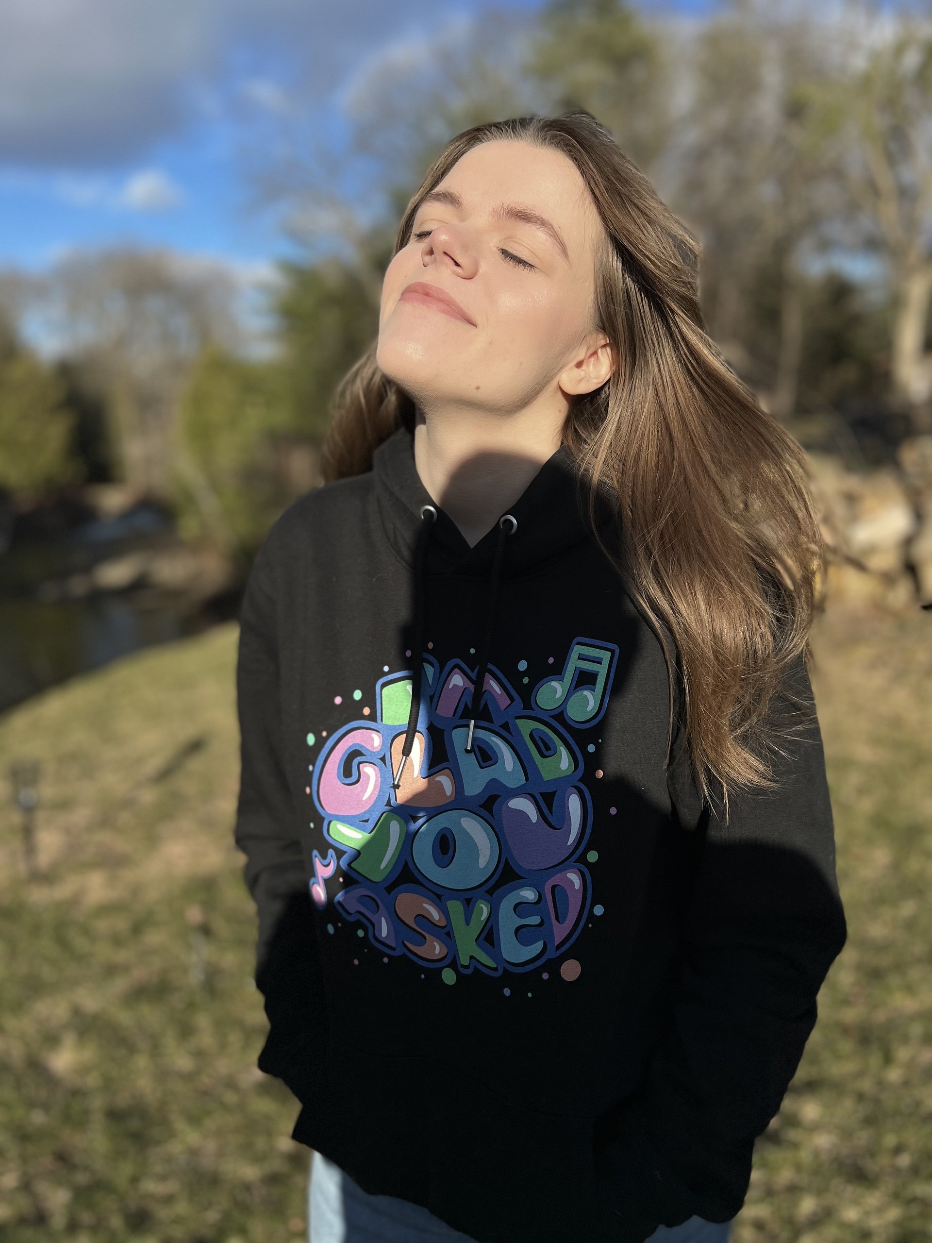 I'M GLAD YOU ASKED HOODIE product image (7)