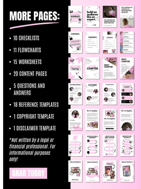 MRR/PLR Feminine eBook Templates product image (6)
