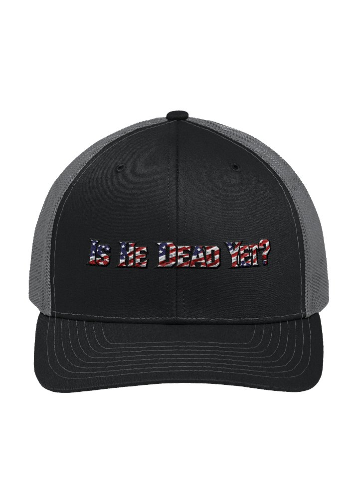 Is He Dead Yet? Flag Trucker Hat product image (4)