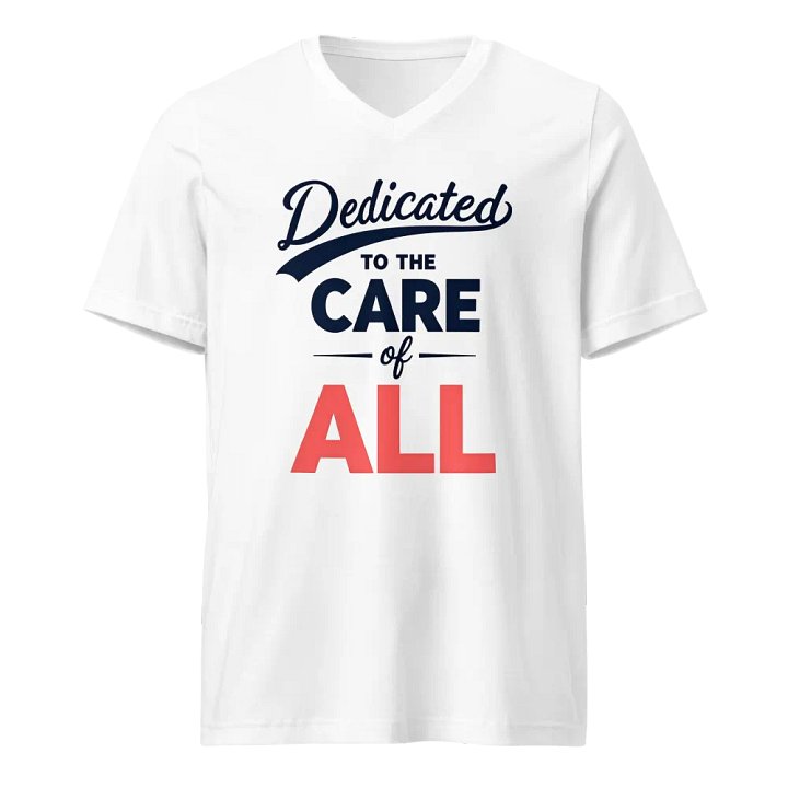 Dedicated Care V-Neck Tee product image (1)