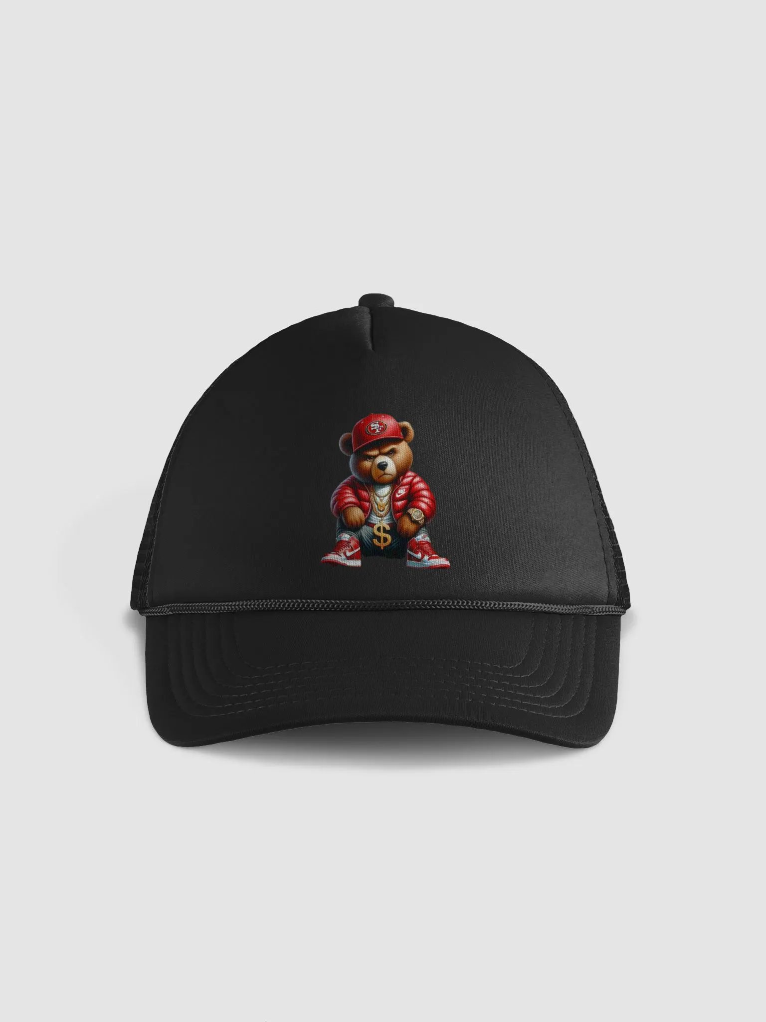 Angry Bear Foam Trucker Hat product image (1)