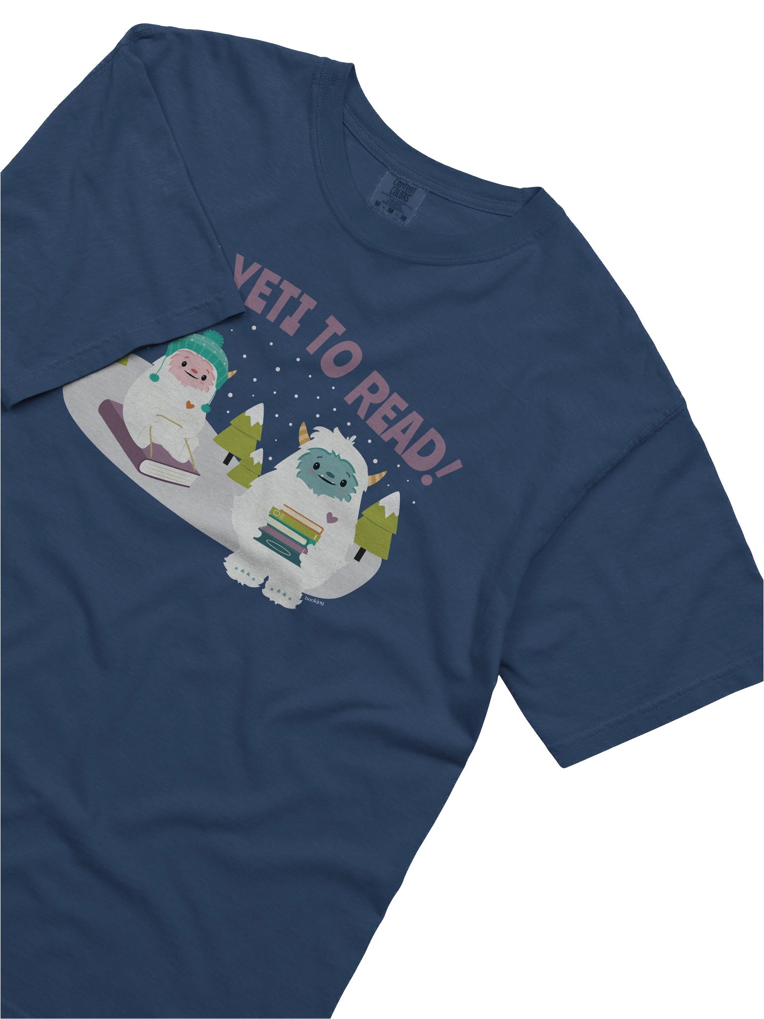 I'm Yeti to Read! Heavyweight T-Shirt product image (2)