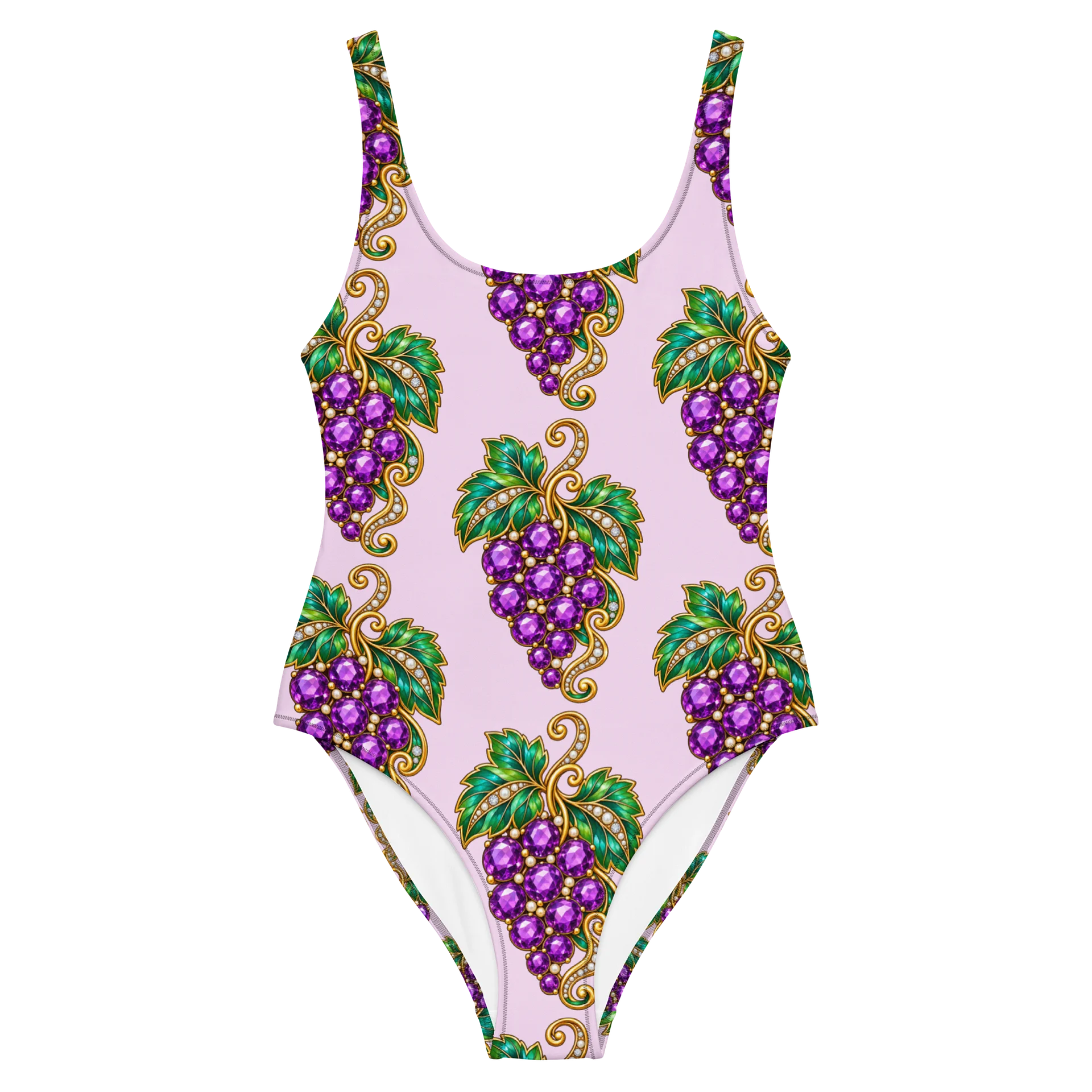 Grape Vine Ornamental One-Piece Swimsuit product image (2)