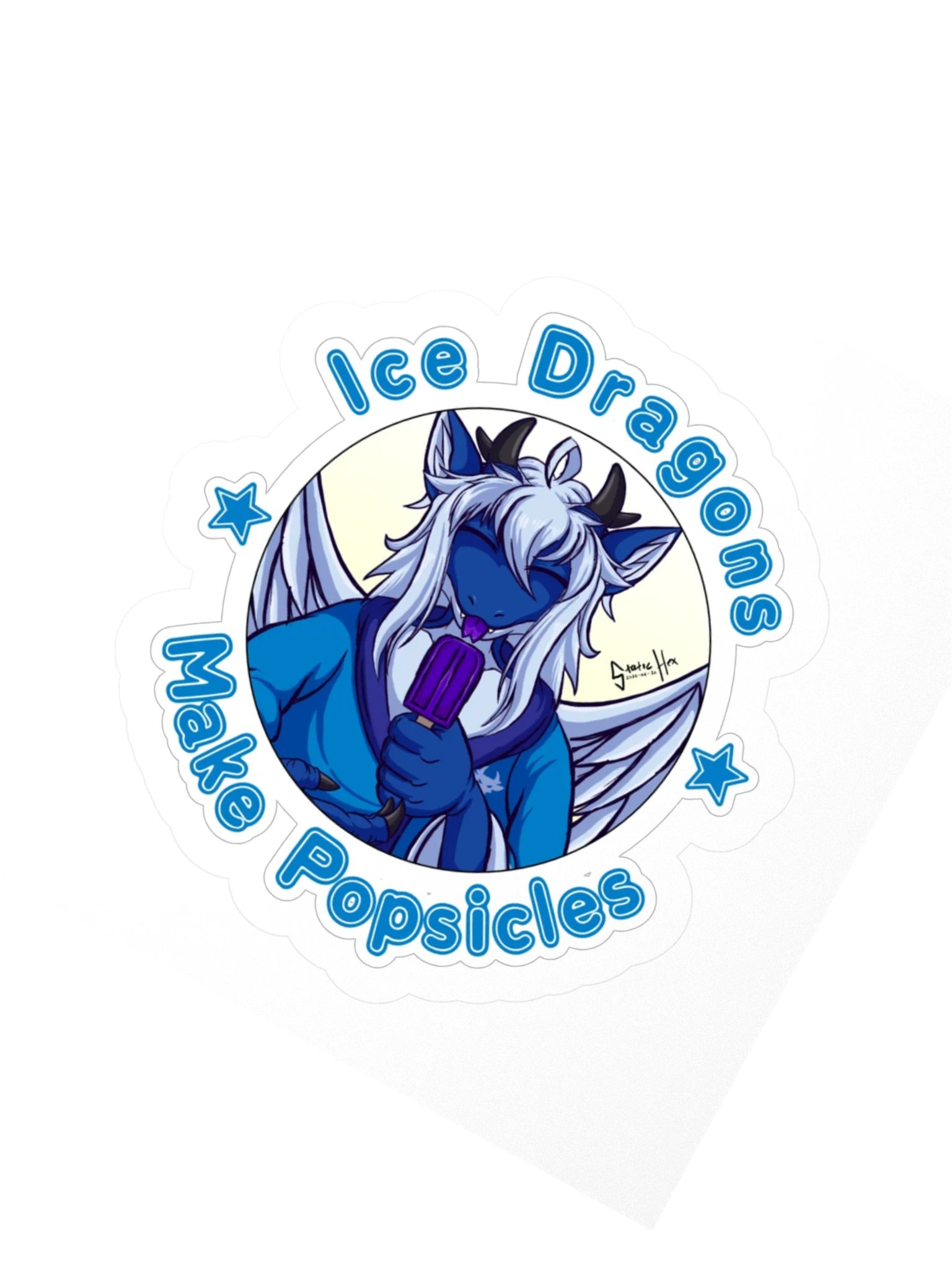 statichex Kiss Cut Sticker product image (2)