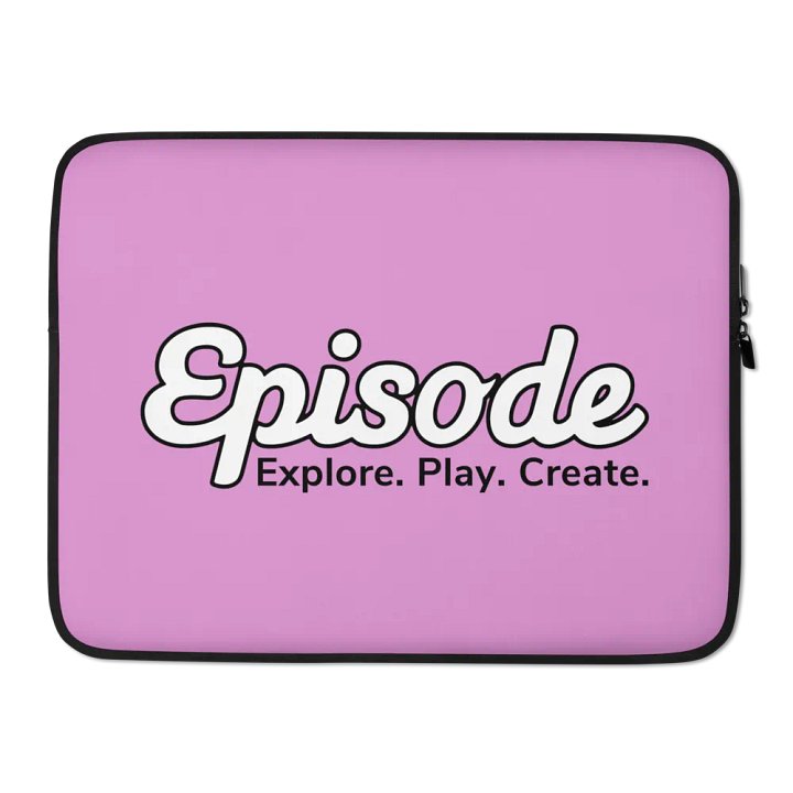 Episode Laptop Sleeve Pink With Logo product image (2)