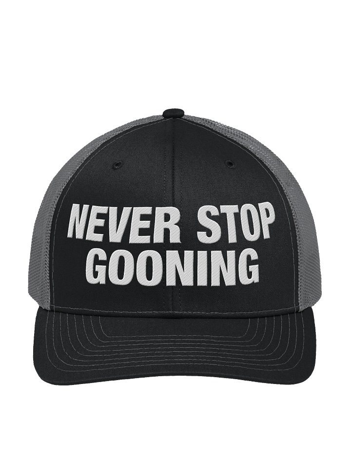NEVER STOP GOONING - TRUCKER HAT product image (1)