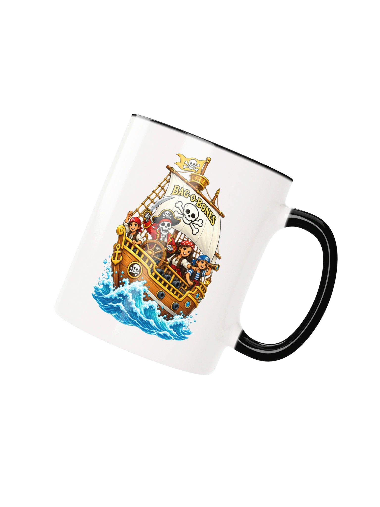 The Bag-o-Bones Collectable Accent Color Mug. Collect all 8 in the series. product image (2)
