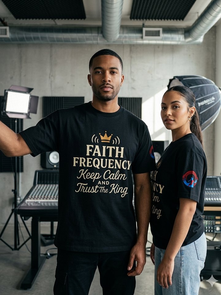 FAITH FREQUENCY // Heritage Ritual Tee .... Signature Broadcast Edition product image (1)