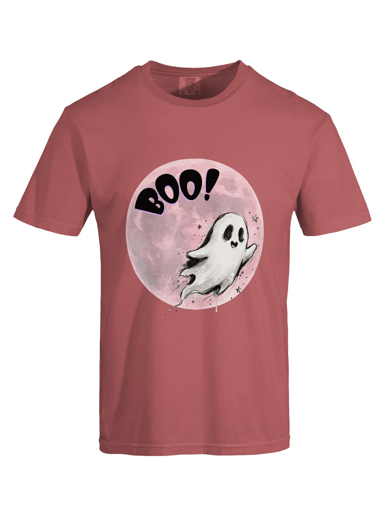 BOO! Cute Ghost Halloween Tee product image (41)