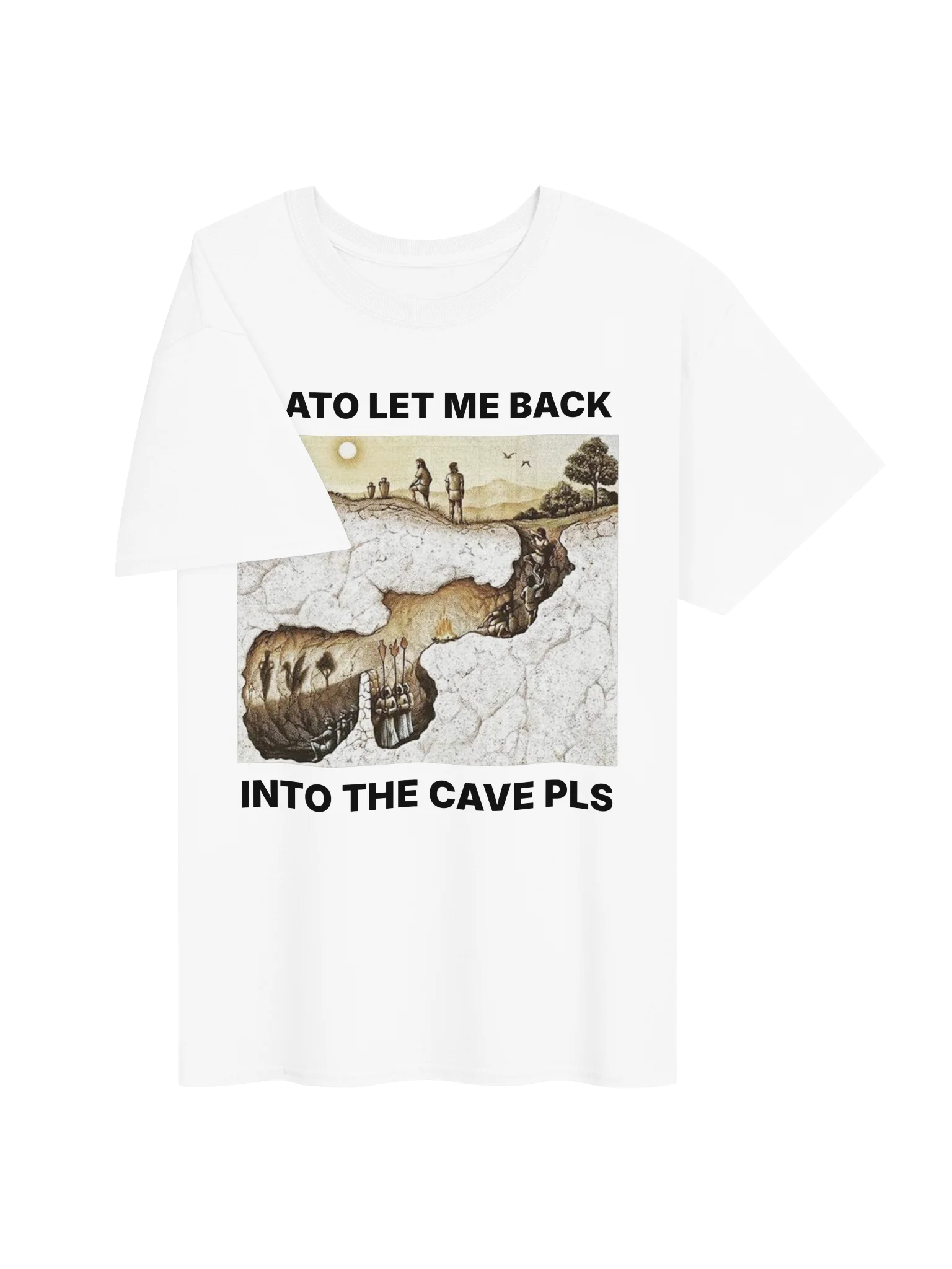 PLATO LET ME BACK INTO THE CAVE PLS product image (113)