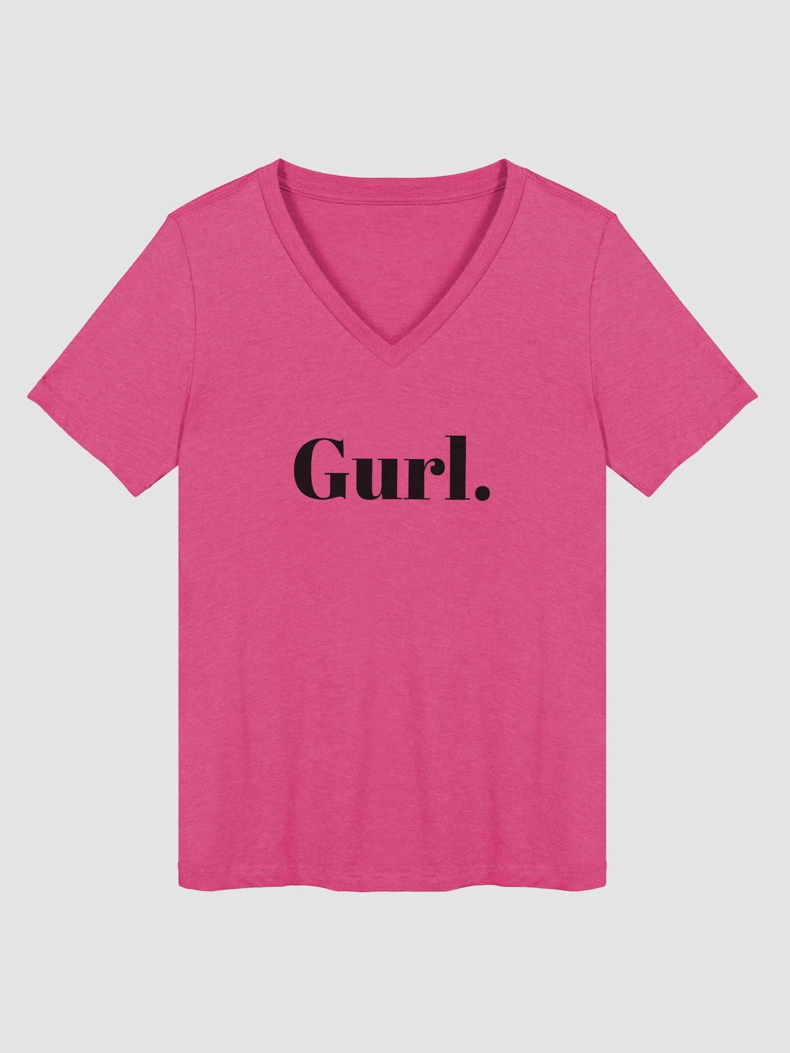 Gurl V-neck tee product image (1)