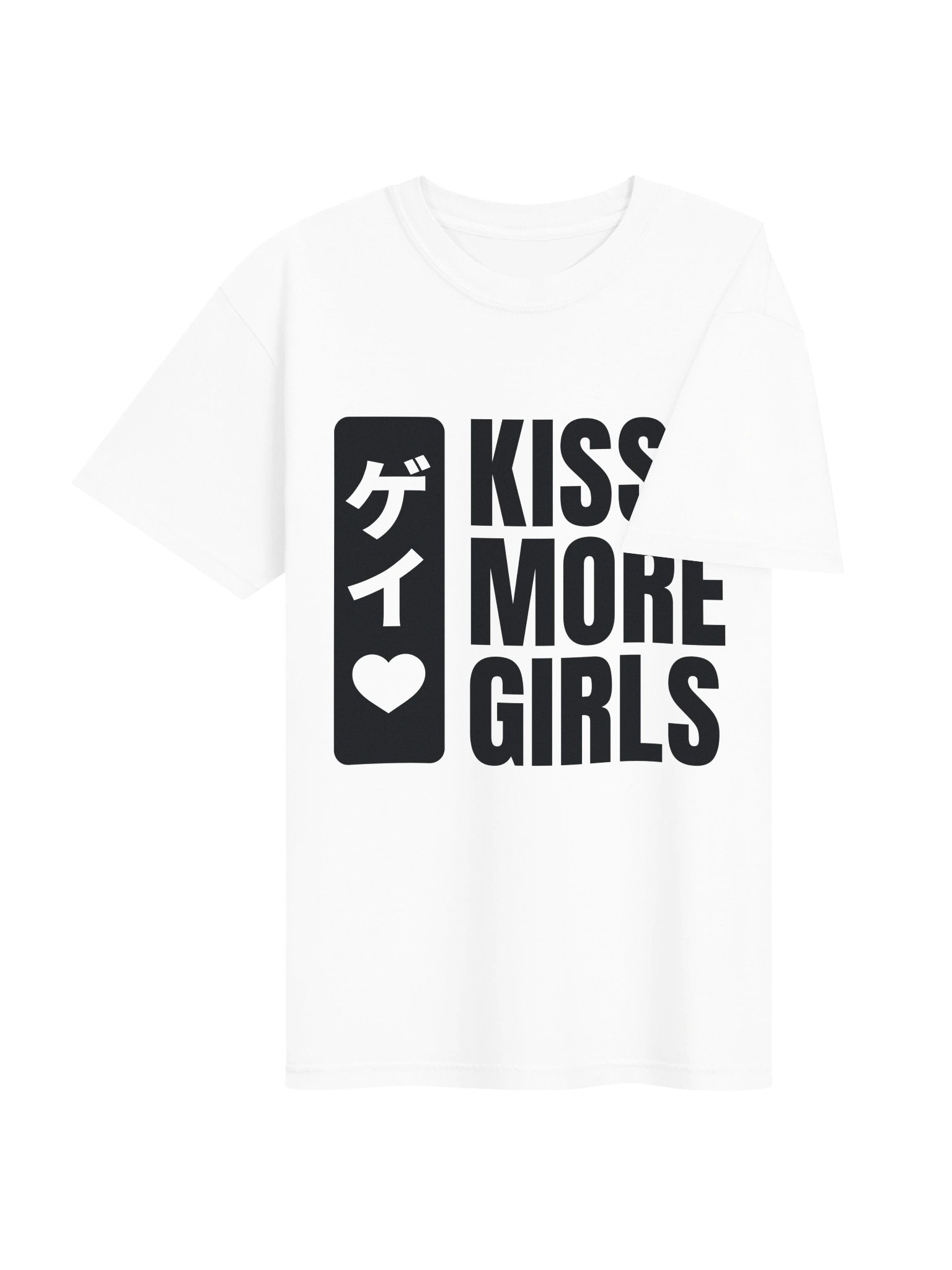 GAY | KISS MORE GIRLS T-shirt product image (4)