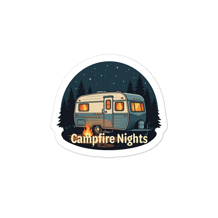 Campfire Nights Sticker product image (1)