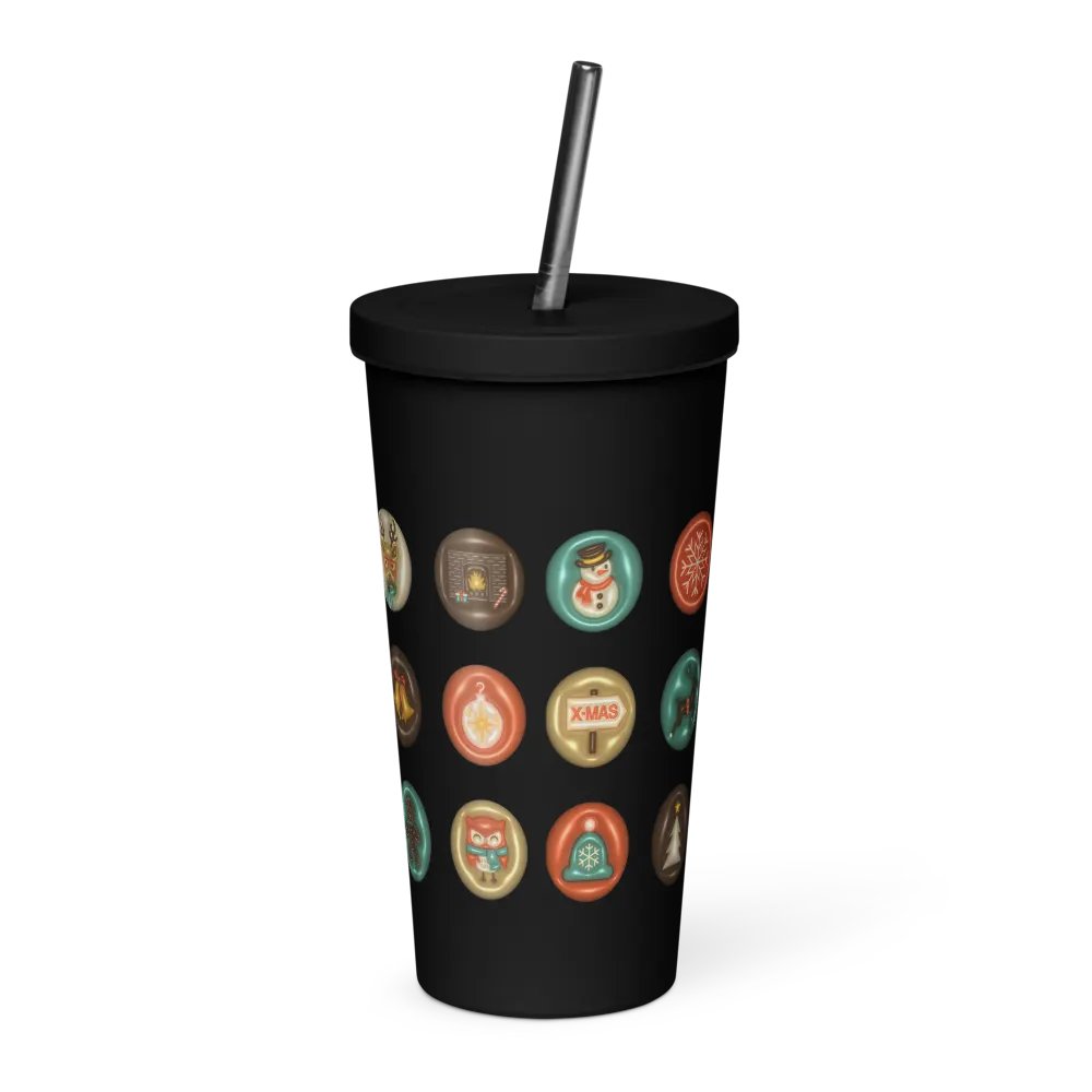 Christmas Charms Stainless Steel Tumbler product image (1)