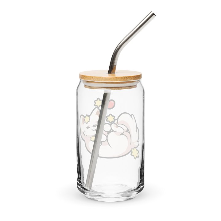Playful Woofle Glass Cup product image (2)