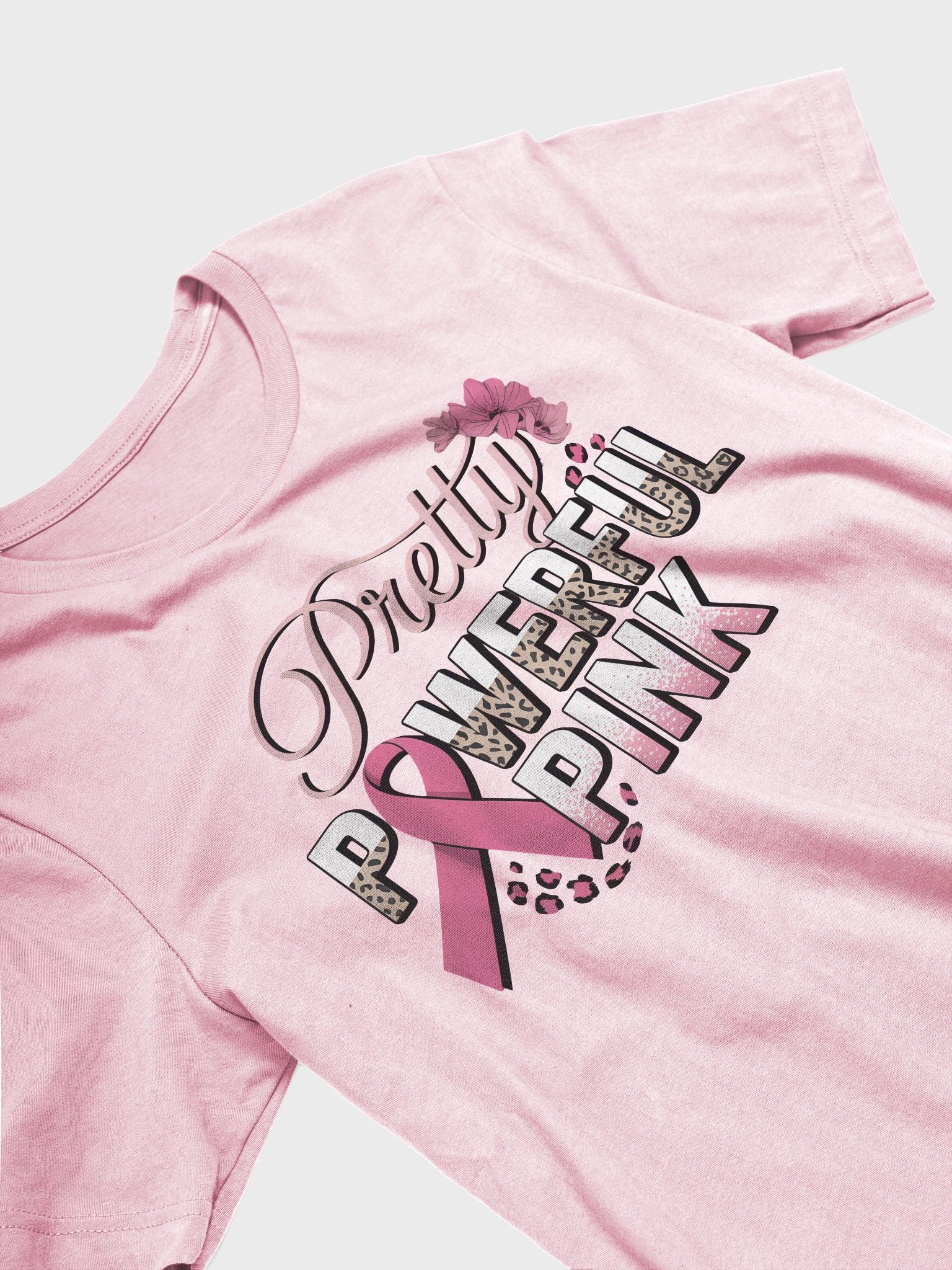 Pretty Powerful Pink T-shirt product image (15)