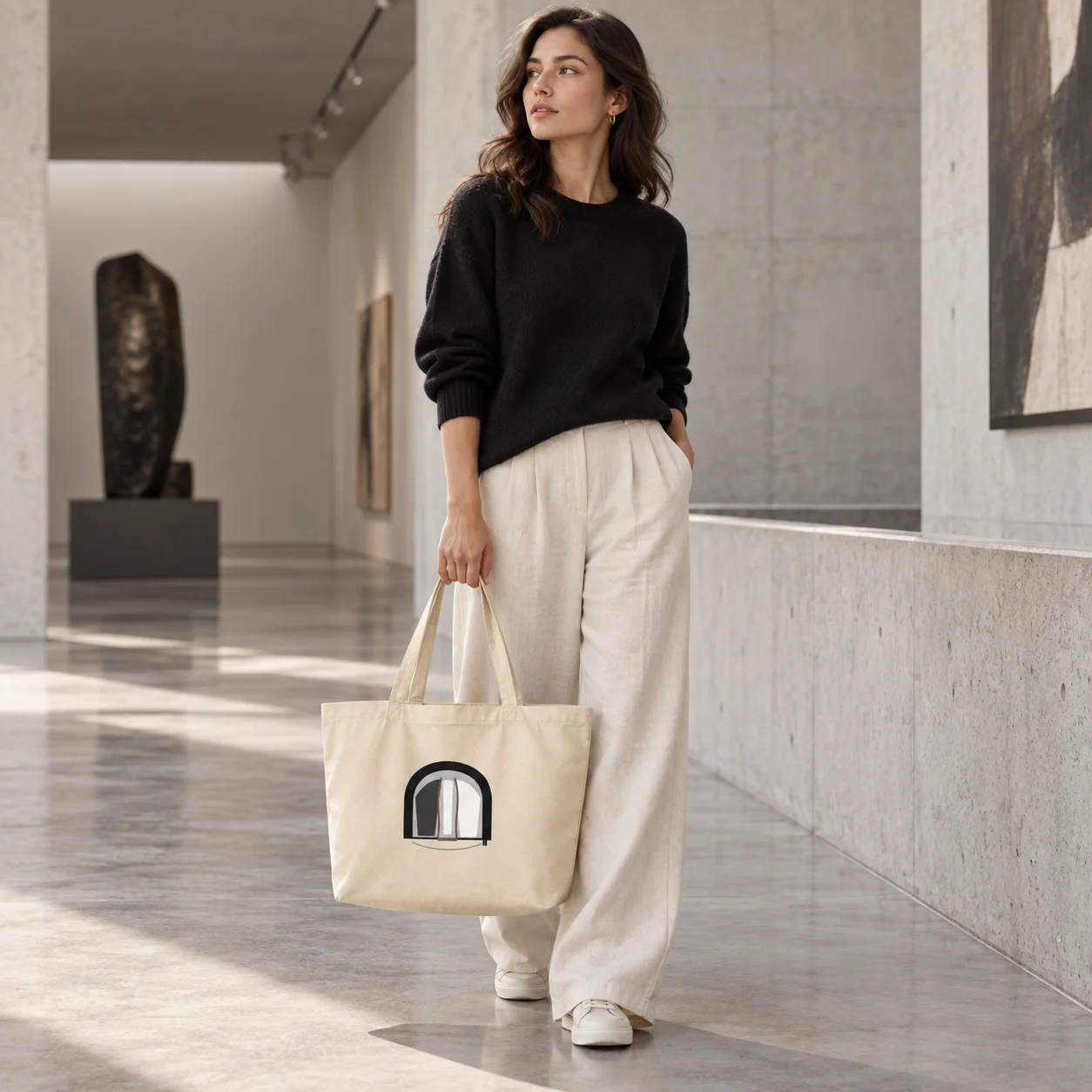 QUIET HOUR — Organic Cotton Tote product image (3)