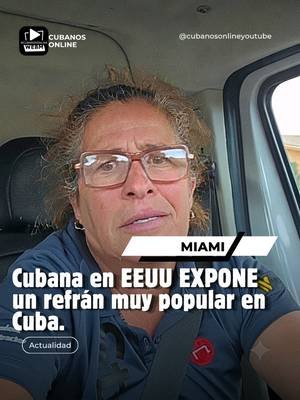 Cubana en EEUU EXPONE un refrán muy popular en Cuba. ¡Comparte y dejame tus comentarios! Para contactarnos si quieres anunciarte en nuestro canal, escríbenos a este correo: ernestohugoari@gmail.com Fuentes:  Mencionadas en el vídeo. #cubanosporelmundo #cubanoseneeuu  #cubanosonlineyoutube