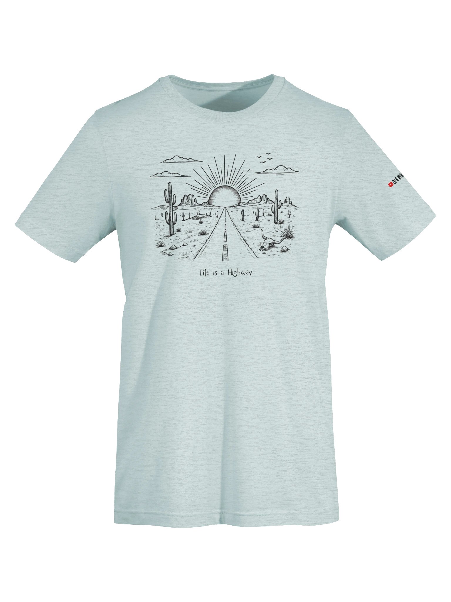 Life is a Highway Ladies Casual Tee product image (63)