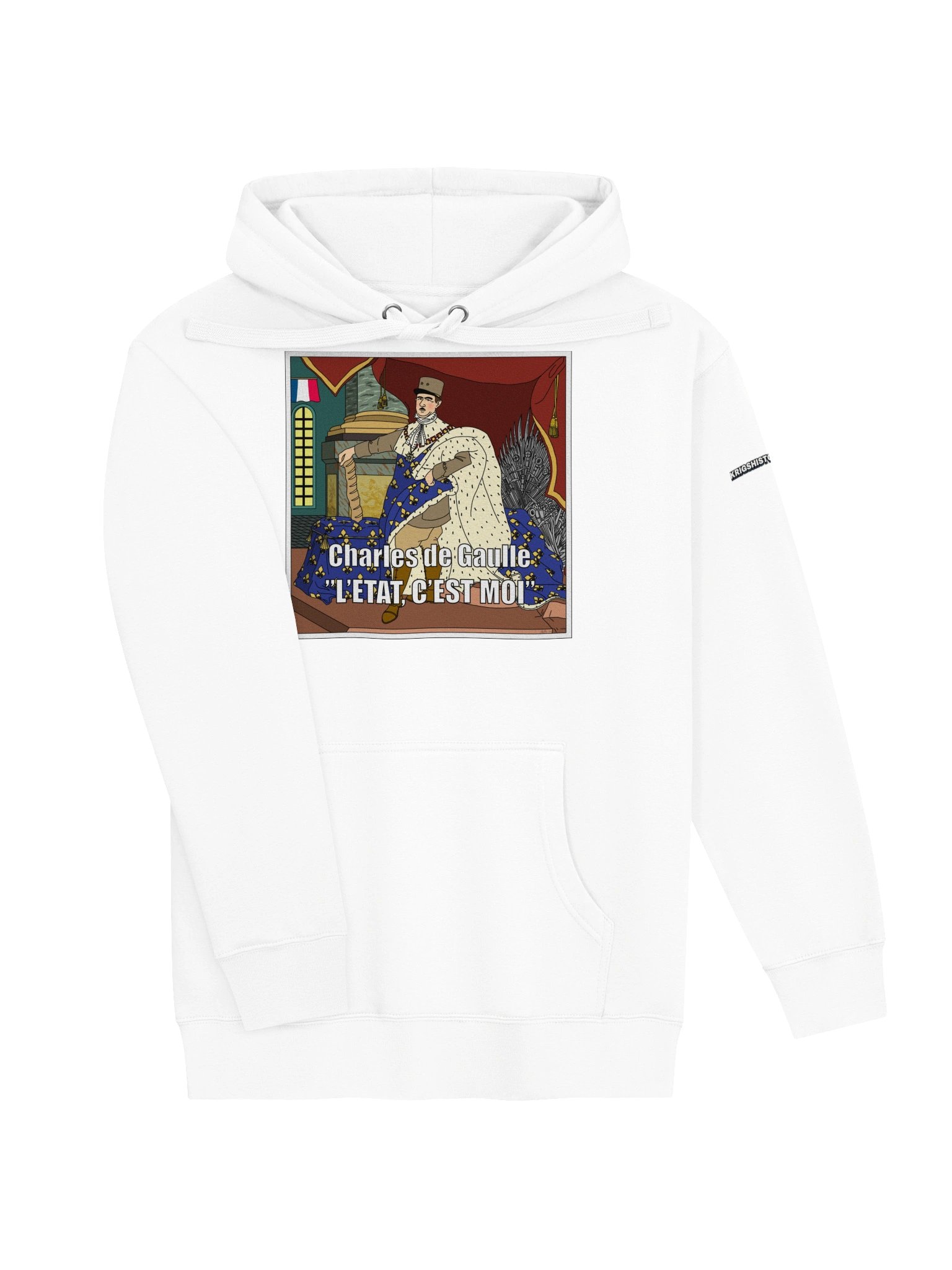 L'etat c'est moi - Charles De Gaulle (Hoodie) product image (3)